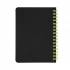 Блокнот на двойной пружине HELIX MINI, 105 х 150 мм, черный, блок в клетку Блокнот на двойной пружине HELIX MINI, 105 х 150 мм, черный, блок в клетку