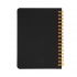 Блокнот на двойной пружине HELIX MINI, 105 х 150 мм, черный, блок в клетку Блокнот на двойной пружине HELIX MINI, 105 х 150 мм, черный, блок в клетку