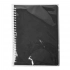Блокнот на двойной пружине HELIX, 143 х 205 мм, черный, блок в линейку Блокнот на двойной пружине HELIX, 143 х 205 мм, черный, блок в линейку