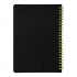 Блокнот на двойной пружине HELIX, 143 х 205 мм, черный, блок в линейку Блокнот на двойной пружине HELIX, 143 х 205 мм, черный, блок в линейку