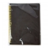 Блокнот на двойной пружине HELIX, 143 х 205 мм, черный, блок в линейку Блокнот на двойной пружине HELIX, 143 х 205 мм, черный, блок в линейку