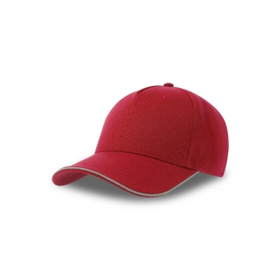 
                                                Baseball cap REFLECT-S, 5 panels, red, 100% recycled polyester, 200 g/m2, metal closure.
                                                