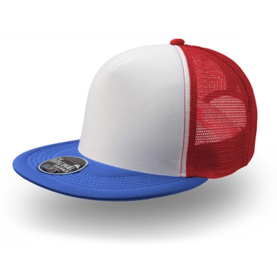 
                                                SNAP 90S baseball cap, 5 panels, plastic closure.
                                                