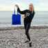 FRILEND shopping bag in rPET // recycled polyester