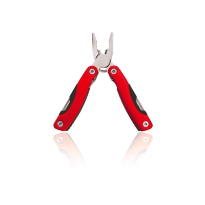 
                                                BLAUDEN multitool, stainless steel, plastic handle, 12 functions, red
                                                