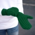 Knitted mittens NASVYAZIÂ© wool/acrylic.