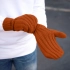 Knitted mittens NASVYAZIÂ© wool/acrylic.
