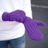 Knitted mittens NASVYAZIÂ© wool/acrylic.