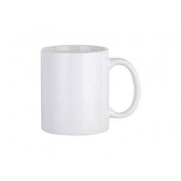 Sublimation mug, 330 ml, d=82 mm, premium, white.