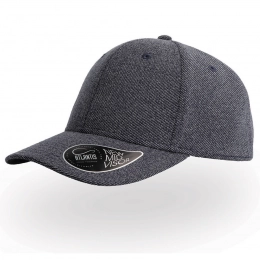 Бейсболка LOOP, 6 клиньев,  пластиковая застежка