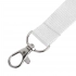 Lanyard NECK, white, polyester, 2x50 cm