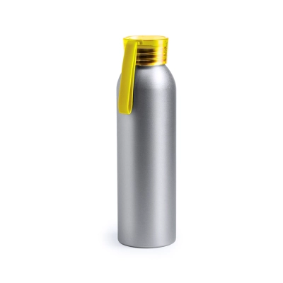 
                                            TUKEL water bottle, yellow, 650 ml, aluminum, rubber
                                            