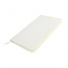 Бизнес-блокнот SMARTI, A5, белый, мягкая обложка, в клетку