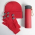 Набор подарочный GET WARM-2: перчатки, шапка, термос