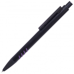 Ballpoint pen with TATTOO grip inserts