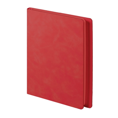 
                                                Undated Solas daily planner, A5, with magnet, red, cream block.
                                                