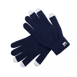 DESPIL touchscreen gloves, made from recycled RPET polyester.