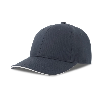 
                                                LIBERTY SANDWICH-S 270 organic cotton baseball cap, 6 panels, sandwich bill, metal closure.
                                                
