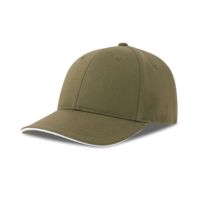 
                                                LIBERTY SANDWICH-S 270 organic cotton baseball cap, 6 panels, sandwich bill, metal closure.
                                                