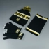 Sample knitted snood, 100% acrylic.