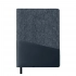 Ежедневник недатированный DENIM, серый, формат А5, блок в линейку