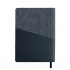 Ежедневник недатированный DENIM, серый, формат А5, блок в линейку