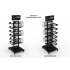 Floor stand_ATLANTIS BLACK RETAIL DOUBLE SIDE DISPLAY
