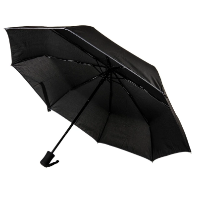 
                                                LONDON folding umbrella, automatic; dark gray; D=100 cm; 100% polyester.
                                                