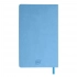 Бизнес-блокнот FUNKY А5, голубой, серый форзац, мягкая обложка, в линейку Бизнес-блокнот FUNKY А5, голубой, серый форзац, мягкая обложка, в линейку