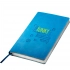 Бизнес-блокнот FUNKY А5, голубой, серый форзац, мягкая обложка, в линейку Бизнес-блокнот FUNKY А5, голубой, серый форзац, мягкая обложка, в линейку