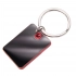 TONER TONED keychain; 4 x 2.95 x 0.38 cm; black; metal/plastic; laser engraving TONER TONED keychain; 4 x 2.95 x 0.38 cm; black; metal/plastic; laser engraving