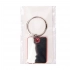 TONER TONED keychain; 4 x 2.95 x 0.38 cm; black; metal/plastic; laser engraving TONER TONED keychain; 4 x 2.95 x 0.38 cm; black; metal/plastic; laser engraving