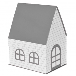 Упаковка  подарочная, коробка ''ДОМ''  складная, красный