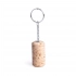 Keychain in the form of a TELSOX cork, cork tree