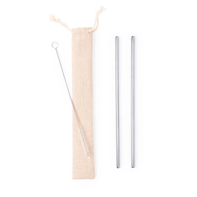
                                                KALUX set: cocktail straws (2pcs) and a brush in a case
                                                