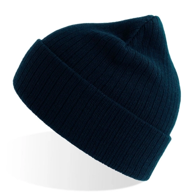 
                                                RIO knitted hat with lapel made of rPET / recycled polyester
                                                