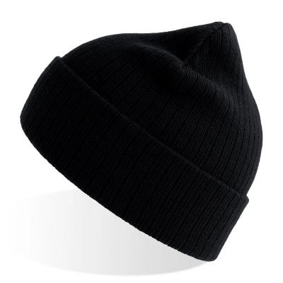 
                                                RIO knitted hat with lapel made of rPET / recycled polyester
                                                