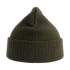 Шапка вязаная RIO с отворотом из материала rPET/рециклированного полиэстера Шапка вязаная RIO с отворотом из материала rPET/рециклированного полиэстера