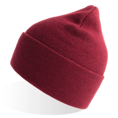 
                                                Knitted hat PURE with a lapel made of Polylana yarn
                                                