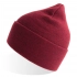 Knitted hat PURE with a lapel made of Polylana yarn