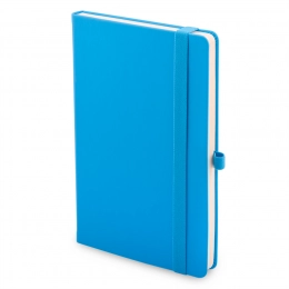 Gift set JOY: notebook, pen, mug, box, shavings; blue