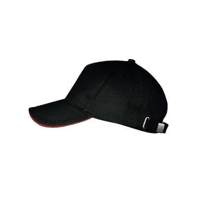 
                                                Baseball cap LONG BEACH 260, 5 panels, metal clasp
                                                