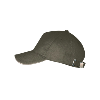 
                                                Baseball cap LONG BEACH 260, 5 panels, metal clasp
                                                