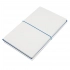 SILENT-ZONE gift set: business notebook, pen, headphones, box, shavings, white-red.