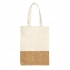 TARLA shopping bag with cork detail