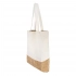 TARLA shopping bag with cork detail