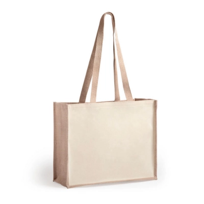 
                                                ROTIN jute and cotton shopping bag
                                                