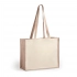 ROTIN jute and cotton shopping bag
