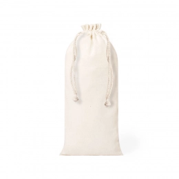 Bottle pouch MARCEX, beige, 33x12 cm, 100% cotton, 105 g / m2