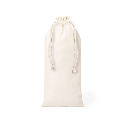 
                                            Bottle pouch MARCEX, beige, 33x12 cm, 100% cotton, 105 g / m2
                                            